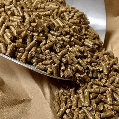 Schaffutter und Lämmerpellets 25 kg | Alleinfutter für Ziegen, Schafe und Lämmer | Pressfutter mit Kräutern | GVO-frei | Pellets mit Vitaminen und Mineralien Schaffutter und Lämmerpellets 25 kg | Alleinfutter für Ziegen, Schafe und Lämmer | Pressfutter mit Kräutern | GVO-frei | Pellets mit Vitaminen und Mineralien von Debes
