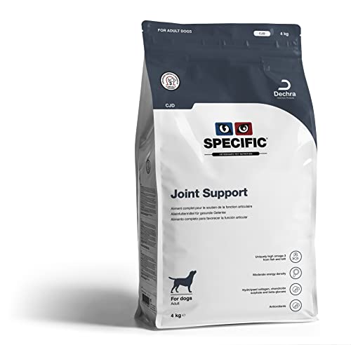 DECHRA Veterinary Products - SPECIFIC CJD Joint Support - Trockenfutter für Hunde - Omega-3 und Krillöl - Entzündungshemmendes Gelenkmittel bei Hundearthrose - Erwachsene Hunde und Seniorhunde - 3x4kg von SPECIFIC