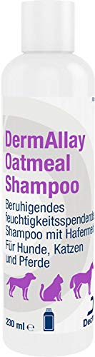 Dechra - Dermallay Hafermehl Beruhigendes Feuchtigkeitsspendendes Shampoo für Hunde/Katzen/Pferde, 1er Pack (1 x 0.27 kilogramm) von Dechra - Dermallay