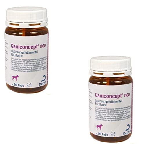 Dechra - Caniconcept neo Ergänzungsfuttermittel für Hunde - Doppelpack - 2 x 90 Tabletten von Dechra