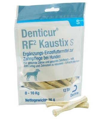 Dechra Denticur RF² Kaustix S für Hunde bis 10 kg, 12 Stück von Albrecht