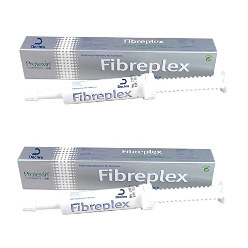 Protexin - Fibreplex – Ergänzungsfutter für Kaninchen bei Verdauungsproblemen - Doppelpack - 2 x 15ml von Dechra