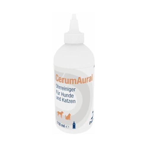 Dechra Ohrenpflege „CerumAural“ für Hunde, Flasche 118 ml von Dechra