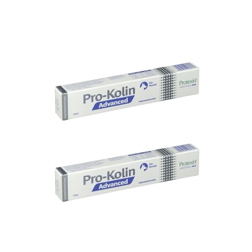 Dechra Pro-Kolin Advanced für Hunde | Doppelpack | 2 x 15 ml | Ergänzungsfuttermittel für Hunde | Zur Unterstützung der Verdauung | Hochkonzentrierte Pro- und Präbiotika Dechra Pro-Kolin Advanced für Hunde | Doppelpack | 2 x 15 ml | Ergänzungsfuttermittel für Hunde | Zur Unterstützung der Verdauung | Hochkonzentrierte Pro- und Präbiotika von Dechra