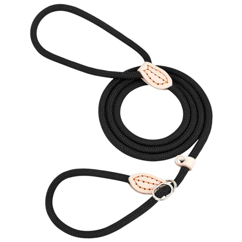 DecorDwell 1.5m Starke Hundeleine,Premium Schwarze Hundeleine für kleine und mittlere Hunde,verstellbare Hundeleine,Hundeleine aus Nylon,Robuste Hundeleine,Trainingsleine für Hunde DecorDwell 1.5m Starke Hundeleine,Premium Schwarze Hundeleine für kleine und mittlere Hunde,verstellbare Hundeleine,Hundeleine aus Nylon,Robuste Hundeleine,Trainingsleine für Hunde von DecorDwell