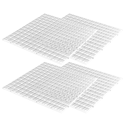 Aquariumdeckel | Gitterplatte Aquarium Deckel Haube - Schildkröte Sonnenbereich Aquarium Filterplatte Anti-Spring-Terrariendeckel von Decorhome