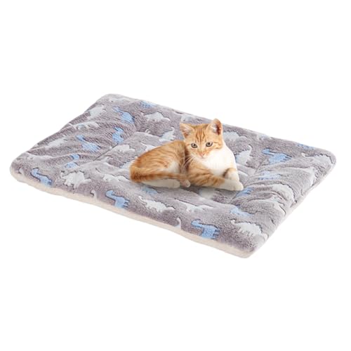 Decorhome Hundebett für Zwinger – Winter-Hundematte für Käfig 27,5 x 21,5 Zoll | Verdickte Haustier-Schlafmatte, weicher Katzenschlafsack, Katzenbetten, Möbel für Katzen, Hunde, Welpen, Haustier von Decorhome