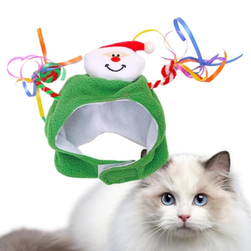 Decorhome Katze Weihnachtsmannmütze,Katzen Weihnachtsbaummütze | Plüsch-Weihnachtsmütze für Katzen | Winter-Weihnachtsmütze, süßes Katzenkostüm für Fotografie-Requisite, Alltag, Urlaub Decorhome Katze Weihnachtsmannmütze,Katzen Weihnachtsbaummütze | Plüsch-Weihnachtsmütze für Katzen | Winter-Weihnachtsmütze, süßes Katzenkostüm für Fotografie-Requisite, Alltag, Urlaub von Decorhome