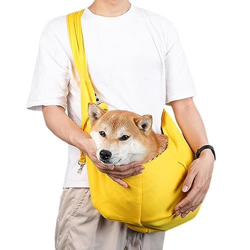 Decorhome Kleine Hundetrage - Handfreie sichere Hundetragetasche - Wendetragetasche, Hundetragetasche für kleine Hunde für Reisen, Spaziergänge im Freien von Decorhome