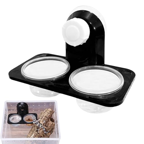 Decorhome Reptilien-Futternapf – Futter Wasser Doppelnutzung Futternapf mit Saugnapf | Reptilien-Futternäpfe Wasserschale für Eidechsen Geckos kleine Haustiere | langlebiges Futterhaus Zubehör für Decorhome Reptilien-Futternapf – Futter Wasser Doppelnutzung Futternapf mit Saugnapf | Reptilien-Futternäpfe Wasserschale für Eidechsen Geckos kleine Haustiere | langlebiges Futterhaus Zubehör für von Decorhome