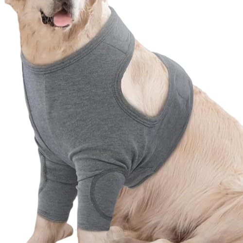 Ellenbogenbandage für Hunde – Anti-Leck-Erholungsmanschette für Vorderbeine, Polyester-Material für alle Hunde, elastische Schutzabdeckung, um Lecken und Beißen nach Operationen zu von Decorhome