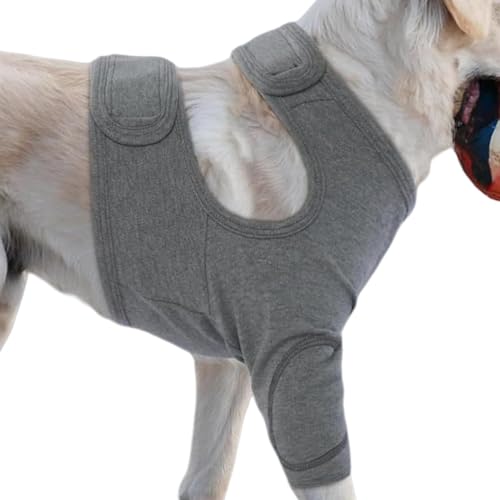 Ellenbogenbandage für Hunde – Anti-Leck-Erholungsmanschette für Vorderbeine, Polyester-Material für alle Hunde, elastische Schutzabdeckung, um Lecken und Beißen nach Operationen zu Ellenbogenbandage für Hunde – Anti-Leck-Erholungsmanschette für Vorderbeine, Polyester-Material für alle Hunde, elastische Schutzabdeckung, um Lecken und Beißen nach Operationen zu von Decorhome