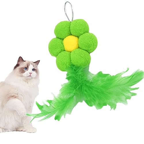Ersatz-Katzenspielzeug-Feder, Katzenkauspielzeug, Ersatzkopf mit Glocke, Katzenspielzeug, Zubehör, Federn, Nachfüllaufsätze für Katzen, Hunde, Kätzchen, Haustiere Ersatz-Katzenspielzeug-Feder, Katzenkauspielzeug, Ersatzkopf mit Glocke, Katzenspielzeug, Zubehör, Federn, Nachfüllaufsätze für Katzen, Hunde, Kätzchen, Haustiere von Decorhome