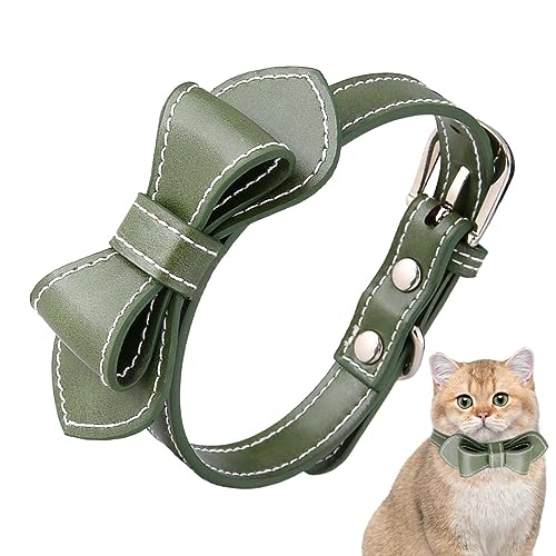Fliegehalsband für Katze - Verstellbare dekorative Kätzchenhalsbänder mit Legierungsschnalle - Tragbares Haustierzubehör für den Innen- und Außenbereich für kleine Hunde, Kätzchenhalsbänder Decorhome von Decorhome