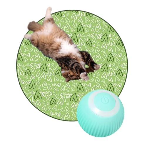 Katzenjagdspielzeug, interaktives Katzenball-Spielzeug – schnelles Rollen in der Tasche, Bewegungsaktivierung, Ballfangspiel, Versteckabdeckung für Indoor-Katzen, Hunde, Welpen von Decorhome