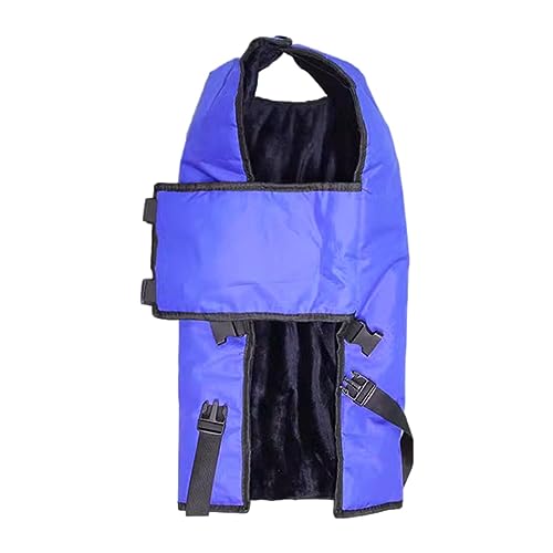 Wadenmantel für Wintervieh, Ziegenschutzdecke, Oxford-Stoff, verdickte, wasserdichte Tierdecke, winddichter Wadenmantel, weiche Blaue Wadenjacke für kalte Wadenbekleidung Wadenmantel für Wintervieh, Ziegenschutzdecke, Oxford-Stoff, verdickte, wasserdichte Tierdecke, winddichter Wadenmantel, weiche Blaue Wadenjacke für kalte Wadenbekleidung von Decorhome