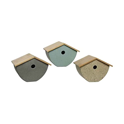Decoris Bambus-Vogelhaus, 28,5 x 18 x 21 cm, Brown, für Vögel von Decoris