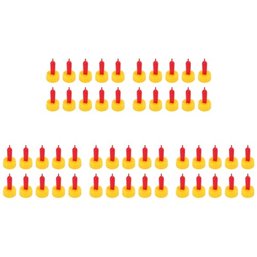 Decqerbe 50 Stück Milchgetränk Nippel Silikon Schnuller für Zitzenfutter Lamm Schaf Welpen Hundefohlen Kalb Einfache Schraube Auf Sprite Flasche Decqerbe 50 Stück Milchgetränk Nippel Silikon Schnuller für Zitzenfutter Lamm Schaf Welpen Hundefohlen Kalb Einfache Schraube Auf Sprite Flasche von Decqerbe