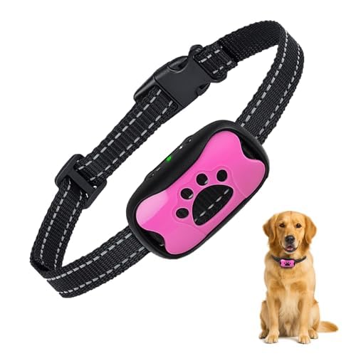 Antibellhalsband für Hunde, Erziehungshalsband Hund 7-Stufige Empfindlichkeit, Ohne Schmerz und Ohne Elektrischen Schlag, Vibration + Ton, Geeignet für Hunde Kleinen, Mittleren und Großen Formats Antibellhalsband für Hunde, Erziehungshalsband Hund 7-Stufige Empfindlichkeit, Ohne Schmerz und Ohne Elektrischen Schlag, Vibration + Ton, Geeignet für Hunde Kleinen, Mittleren und Großen Formats von Deedlite
