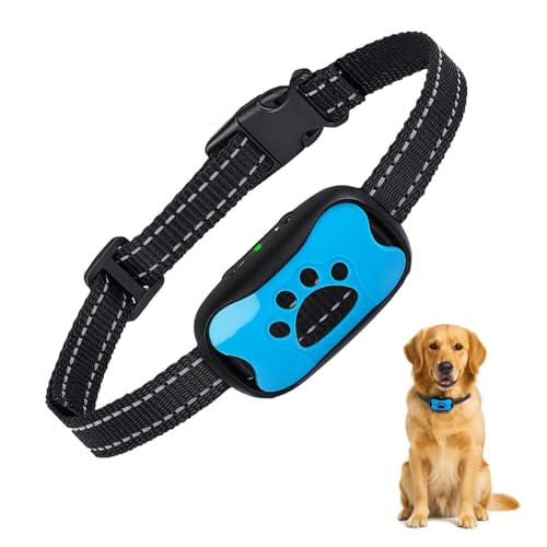 Antibellhalsband für Hunde, Erziehungshalsband Hund 7-Stufige Empfindlichkeit, Ohne Schmerz und Ohne Elektrischen Schlag, Vibration + Ton, Geeignet für Hunde Kleinen, Mittleren und Großen Formats Antibellhalsband für Hunde, Erziehungshalsband Hund 7-Stufige Empfindlichkeit, Ohne Schmerz und Ohne Elektrischen Schlag, Vibration + Ton, Geeignet für Hunde Kleinen, Mittleren und Großen Formats von Deedlite