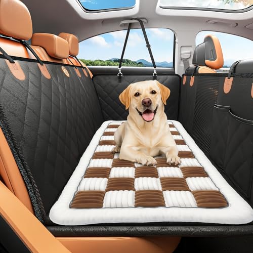 Deep Dream Haustierbett-Matte für Rücksitz, rutschfestes Hundebett für Auto-Rücksitz, pelziges Reisekissen für Hunde, passend für Rücksitzverlängerungen und Sitzbezüge, leicht zu reinigen und kaufest Deep Dream Haustierbett-Matte für Rücksitz, rutschfestes Hundebett für Auto-Rücksitz, pelziges Reisekissen für Hunde, passend für Rücksitzverlängerungen und Sitzbezüge, leicht zu reinigen und kaufest von Deep Dream