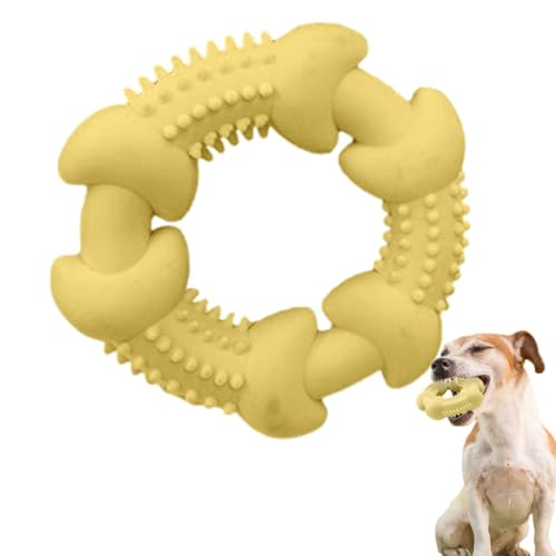 Zahnendes Spielzeug für Hunde, milchig duftende, lustige Kauartikel für Hunde, Zahnreinigungsspielzeug für Hunde, freundliches Mundhygiene-Welpen-Zahnspielzeug, bissfestes Hunde-Zahnspielzeug für Hund von Deewar