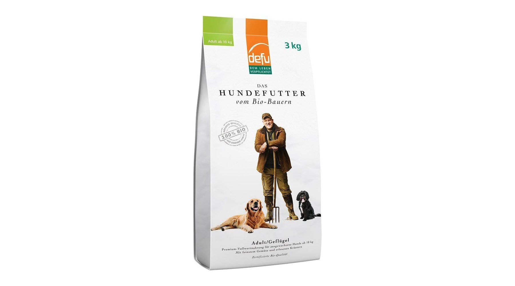 Defu Bio Trockenfutter Geflügel für Hunde - 12500 g - Premiumqualität von Defu Defu Bio Trockenfutter Geflügel für Hunde - 12500 g - Premiumqualität von Defu von Defu