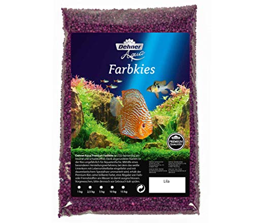 Dehner Aqua Aquarienkies, Körnung 2 - 3 mm, 5 kg, lila Dehner Aqua Aquarienkies, Körnung 2 - 3 mm, 5 kg, lila von Dehner