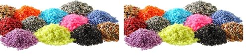 Dehner Aqua Aquarienkies, Körnung 4-6 mm, 5 kg, Pastellblau (Packung mit 2) von Dehner