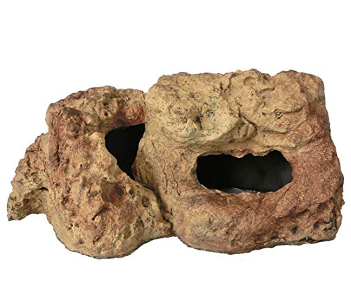 Dehner Aquariendeko Felsenhöhle, ca. 11 x 24 x 14 cm, Polyresin von Dehner