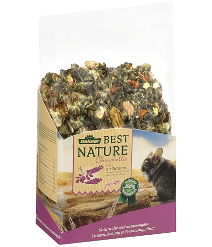 Dehner Best Nature Nagerfutter Adult, Chinchillafutter, 2 kg von Dehner