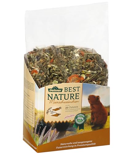 Dehner Best Nature Nagerfutter Adult, Meerschweinchenfutter, 2 kg von Dehner