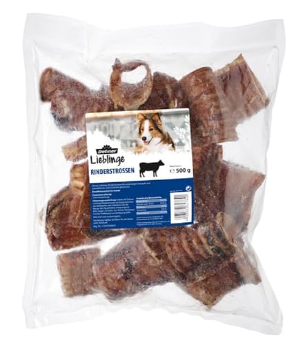 Dehner Lieblinge Hundesnack, Leckerli 100 % natürlich, Zahnpflege und Kausnack für ausgewachsene Hunde, Rinderstrossen, 500 g Dehner Lieblinge Hundesnack, Leckerli 100 % natürlich, Zahnpflege und Kausnack für ausgewachsene Hunde, Rinderstrossen, 500 g von Dehner