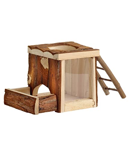 Dehner Kleintierzubehör Buddelturm Castle, ca. 11.5 x 12.5 x 18 cm, Holz, natur Dehner Kleintierzubehör Buddelturm Castle, ca. 11.5 x 12.5 x 18 cm, Holz, natur von Dehner