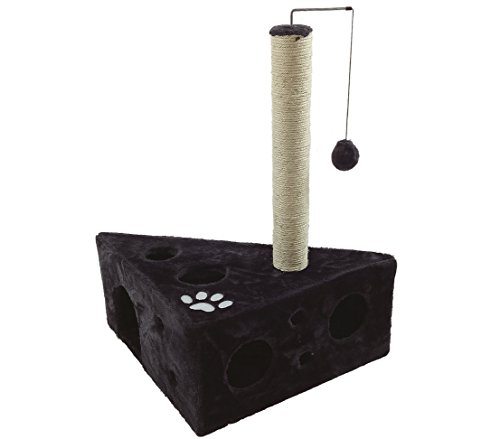 Dehner Kratzbaum Tammy, ca. 68 x 45 x 45 cm, Plüsch/Fleece/Sisal, schwarz Dehner Kratzbaum Tammy, ca. 68 x 45 x 45 cm, Plüsch/Fleece/Sisal, schwarz von Dehner