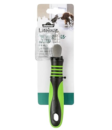 Dehner Lieblinge Entfilzungskamm, mit gebogenen Edelstahlklingen, schwarz/grün Dehner Lieblinge Entfilzungskamm, mit gebogenen Edelstahlklingen, schwarz/grün von Dehner