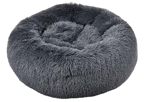 Dehner Lieblinge Hunde- und Katzenbett Cookie, Größe L, Circa 76 cm, Höhe Circa 17 cm, Polyester, dunkelgrau Dehner Lieblinge Hunde- und Katzenbett Cookie, Größe L, Circa 76 cm, Höhe Circa 17 cm, Polyester, dunkelgrau von Dehner