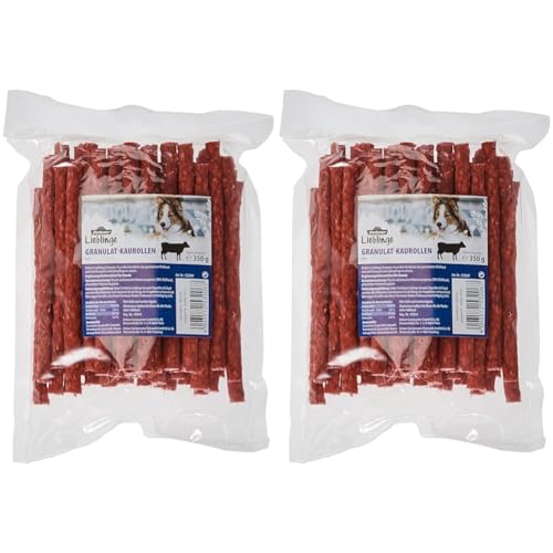 Dehner Lieblinge Hundesnack, Leckerli, Kausnack für Hunde, Kaurollen Rohhaut, 350 g von Dehner