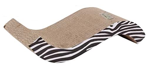 Dehner Lieblinge Katzen-Kratzpappe Wavy, ca. 53 x 12 x 22 cm, Naturmaterial, Karton aus FSC®-zertifizierter Produktion, beige/schwarz/weiß Dehner Lieblinge Katzen-Kratzpappe Wavy, ca. 53 x 12 x 22 cm, Naturmaterial, Karton aus FSC®-zertifizierter Produktion, beige/schwarz/weiß von Dehner