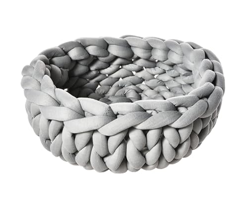 Dehner Lieblinge Kuschelbett Chiara, Hundebett/Katzenbett pflegeleicht/robust, ca. Ø 86 cm, Höhe 61 cm, Größe S, Polyester, grau Dehner Lieblinge Kuschelbett Chiara, Hundebett/Katzenbett pflegeleicht/robust, ca. Ø 86 cm, Höhe 61 cm, Größe S, Polyester, grau von Dehner