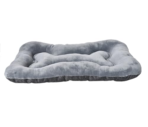 Dehner Lieblinge Kuschelkissen Cleo, Hundekissen/Katzenkissen mit Anti-Rutsch-Boden, ca. 86 x 61 x 6 cm, Größe M, aus recycelten Materialien, grau Dehner Lieblinge Kuschelkissen Cleo, Hundekissen/Katzenkissen mit Anti-Rutsch-Boden, ca. 86 x 61 x 6 cm, Größe M, aus recycelten Materialien, grau von Dehner