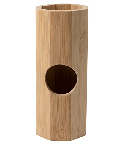Dehner Lieblinge Nagerzubehör, Bambustunnel, ca. Ø 8 cm, Länge 19.7 cm, braun von Dehner