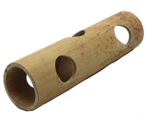 Dehner Lieblinge Nagerzubehör Bambusröhre, ca. Ø 9 cm, Länge 40 cm, natur von Dehner