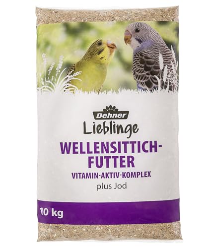 Dehner Lieblinge Vogelfutter, Wellensittich-Futter, Vitamin-Aktiv-Komplex, 10 kg von Dehner
