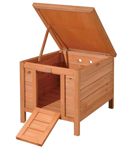 Dehner Nagerschlafhaus mit klappbarem Dach, ca. 51 x 42 cm, Holz von Dehner