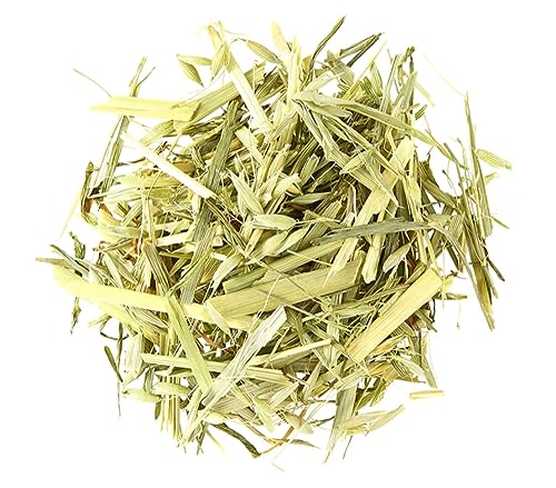 Dehner Nagersnack, Nagerfutter 100 % natürlich / rohfaserreich, für Kaninchen / Nager, Grüner Hafer, 6 x 75 g (450 g) von Dehner