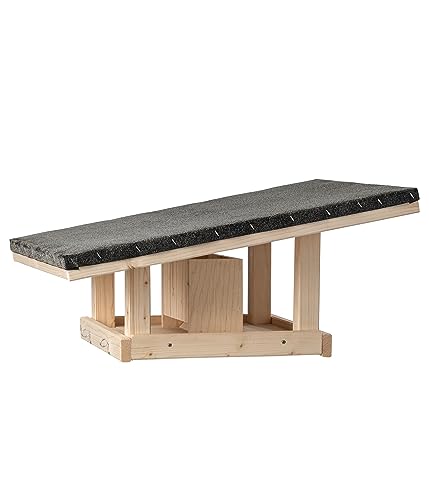 Dehner Natura Premium Wildvogel Futterhaus Rofan, Futterstation für Wildvögel, Vogelhaus robust / stehend, inkl. herausziehbare Schublade, ca. 64 x 30 x 56 cm, Fichtenholz / Bitumen, natur / schwarz Dehner Natura Premium Wildvogel Futterhaus Rofan, Futterstation für Wildvögel, Vogelhaus robust / stehend, inkl. herausziehbare Schublade, ca. 64 x 30 x 56 cm, Fichtenholz / Bitumen, natur / schwarz von Dehner