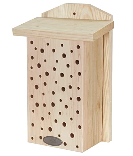 Dehner Natura Premium Insektenhotel Laurentia, Insektenhaus / Nistkasten für Bienen/Schmetterlinge/Käfer, ca. 19 x 30 x 11 cm, aus FSC-zertifiziertem Kiefernholz / Metall, natur Dehner Natura Premium Insektenhotel Laurentia, Insektenhaus / Nistkasten für Bienen/Schmetterlinge/Käfer, ca. 19 x 30 x 11 cm, aus FSC-zertifiziertem Kiefernholz / Metall, natur von Dehner