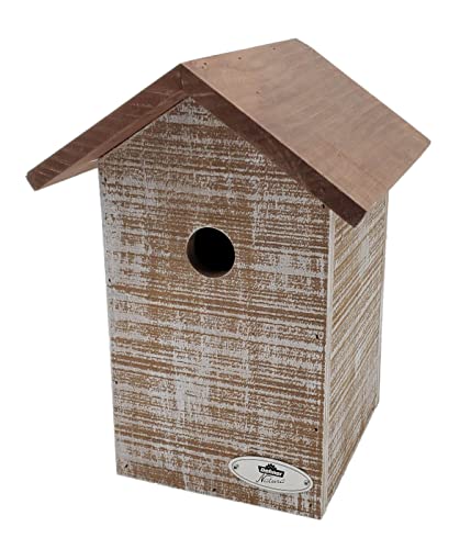 Dehner Natura Premium Wildvogel Nistkasten San Marino, Vogelhaus / Vogelnistkasten für Wildvögel, robust/zum Aufhängen, ca. 17.5 x 25 x 18 cm, Kiefernholz, braun Dehner Natura Premium Wildvogel Nistkasten San Marino, Vogelhaus / Vogelnistkasten für Wildvögel, robust/zum Aufhängen, ca. 17.5 x 25 x 18 cm, Kiefernholz, braun von Dehner