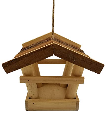 Dehner Natura Premium Wildvogel Futterhaus Colorado, Futterstation für Wildvögel, Vogelhaus wetterfest/hängend, inkl. Aufhängeschnur, ca. 27 x 27 x 25 cm, aus FSC-zertifiziertem Kiefern-/Tannenholz Dehner Natura Premium Wildvogel Futterhaus Colorado, Futterstation für Wildvögel, Vogelhaus wetterfest/hängend, inkl. Aufhängeschnur, ca. 27 x 27 x 25 cm, aus FSC-zertifiziertem Kiefern-/Tannenholz von Dehner